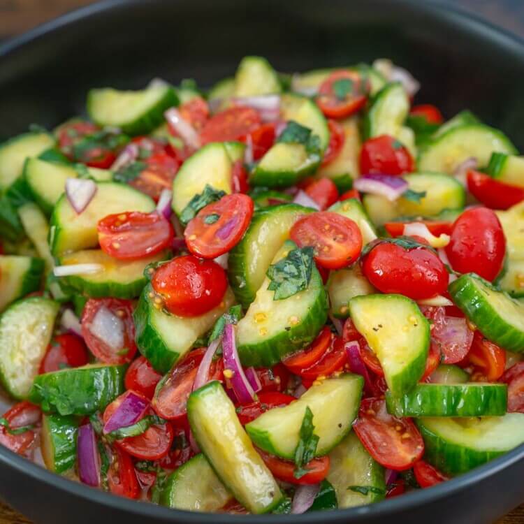 Cucumber Tomato Salad