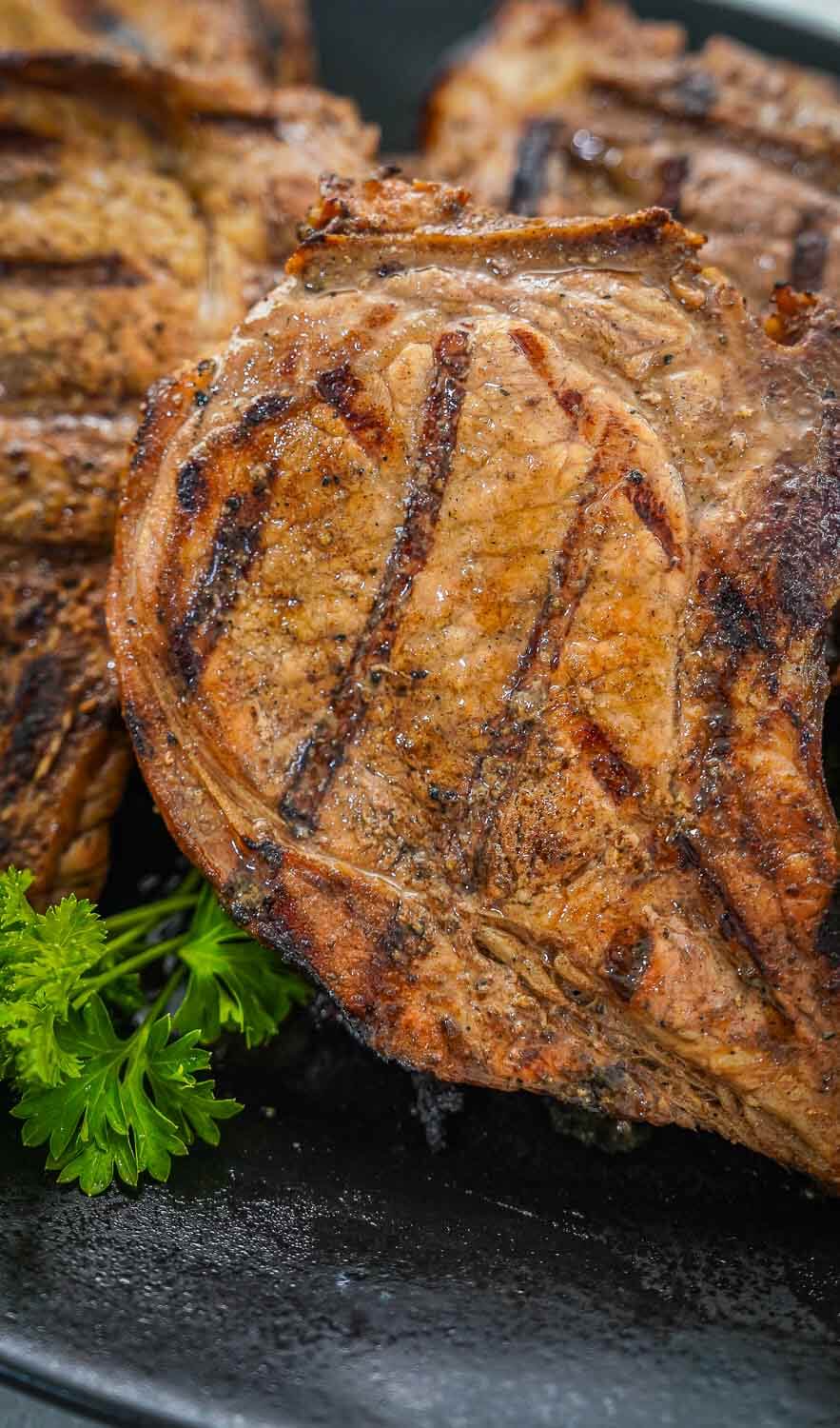 Grilled Dijon Pork Chops-2