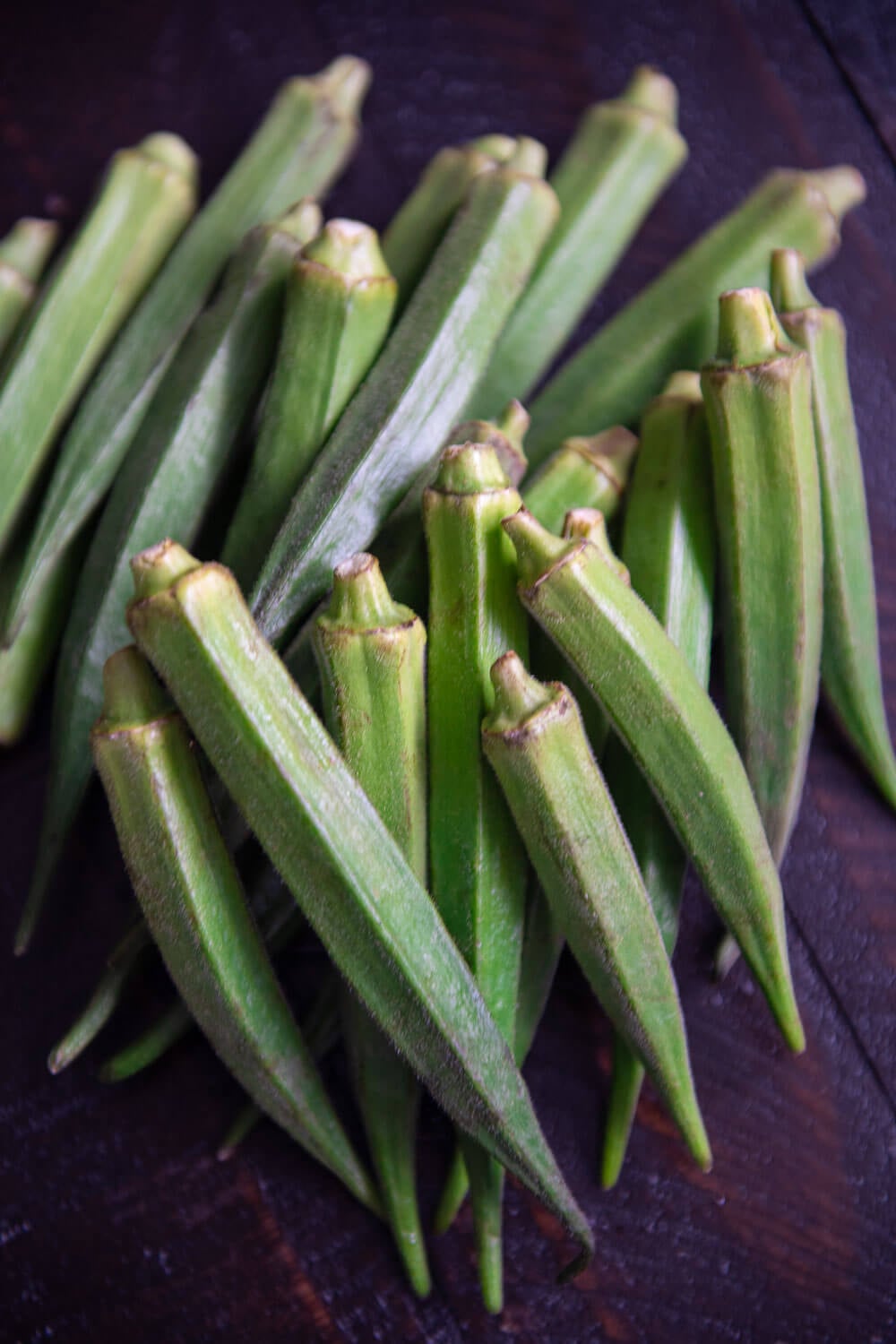 Okra pods