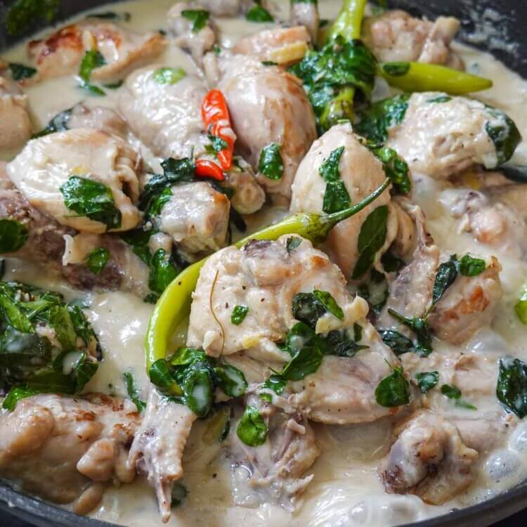 Filipino chicken stew