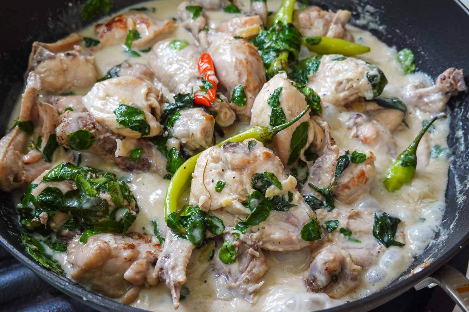 Filipino chicken stew