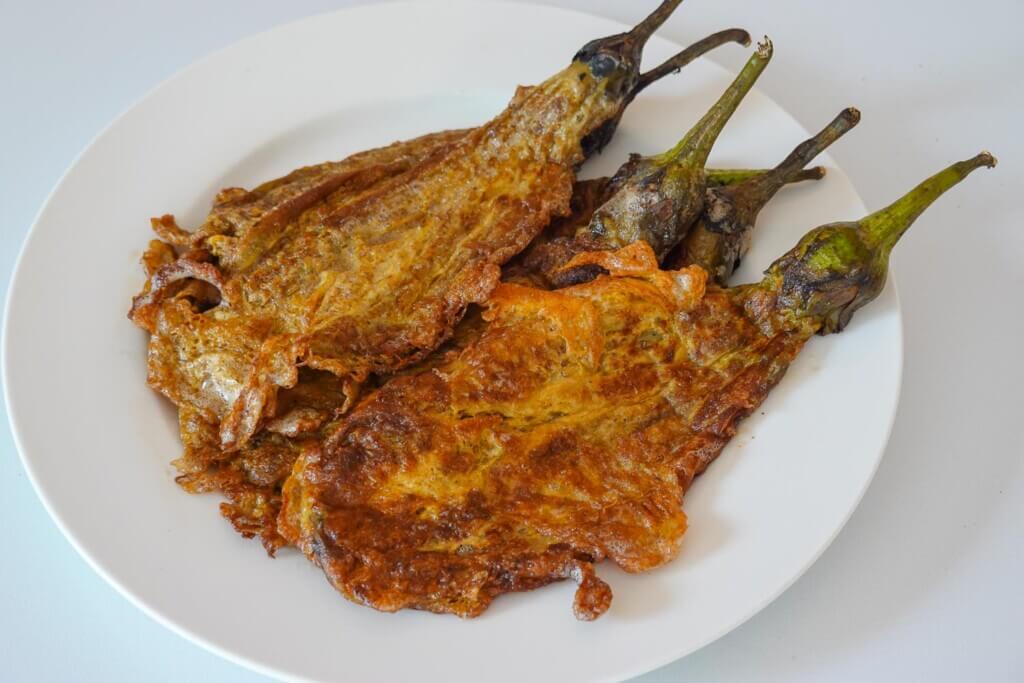 Tortang talong Step 3