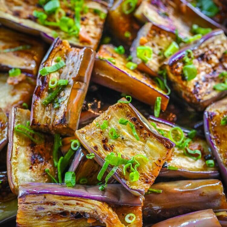 Eggplant adobo