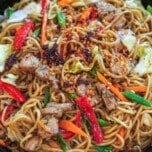 Chili Garlic Pancit Canton Recipe