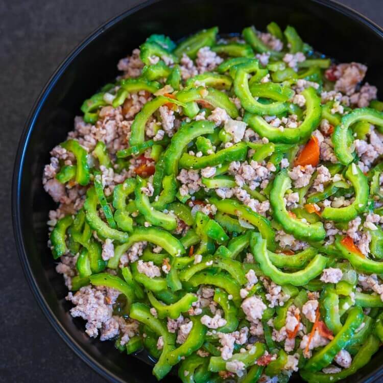 Ginisang ampalaya with pork recipe