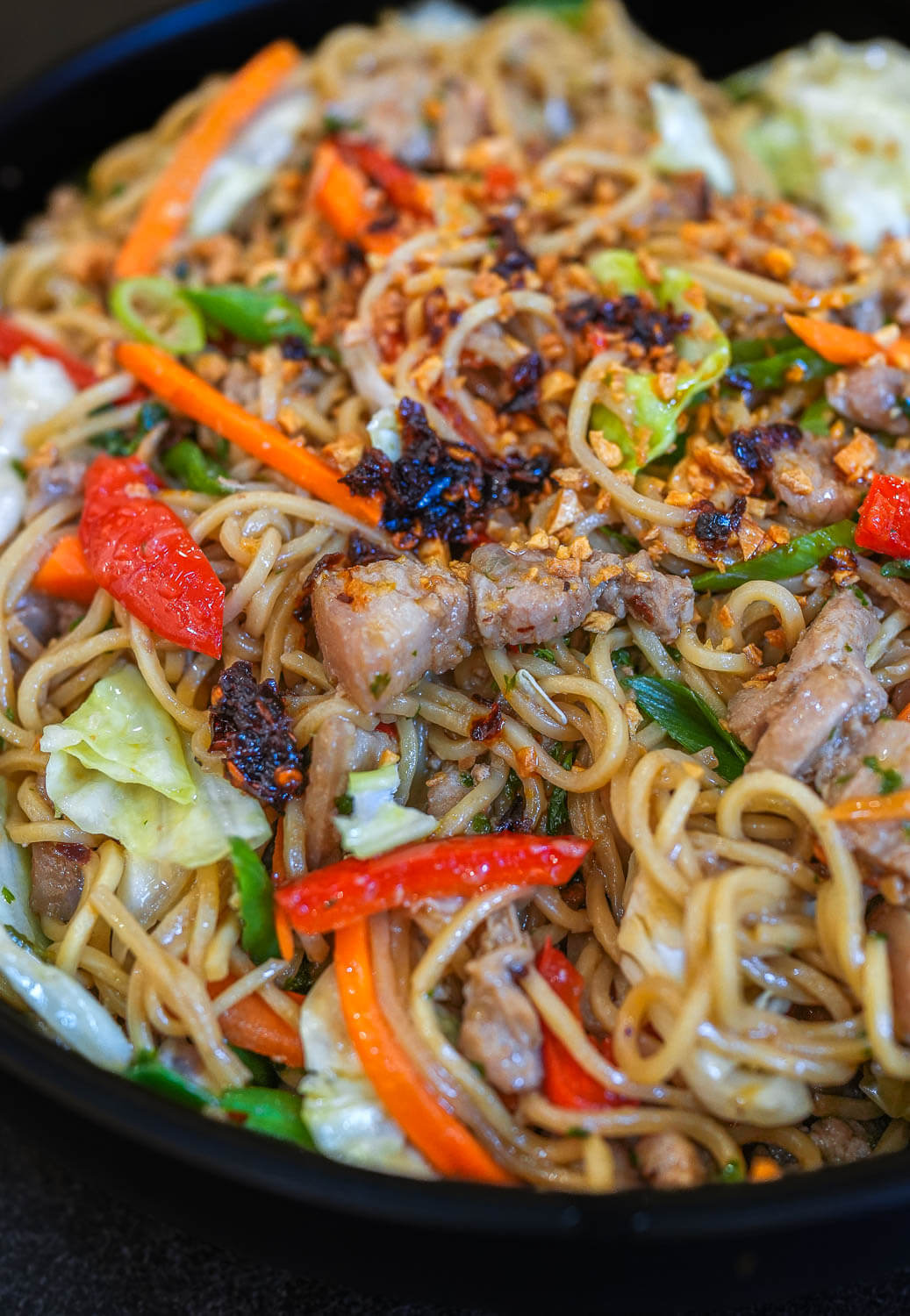 Spicy pancit canton